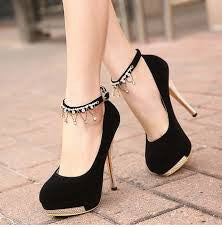 Girls High Heel Black shoes