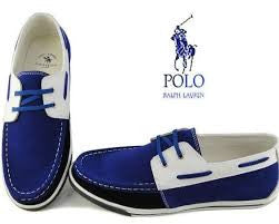 Blue polo shoes1